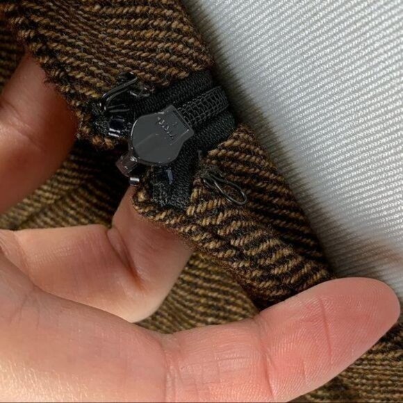 Bcbgmaxazria skirt size 0 53% wool mermaid pencil - Picture 7 of 9